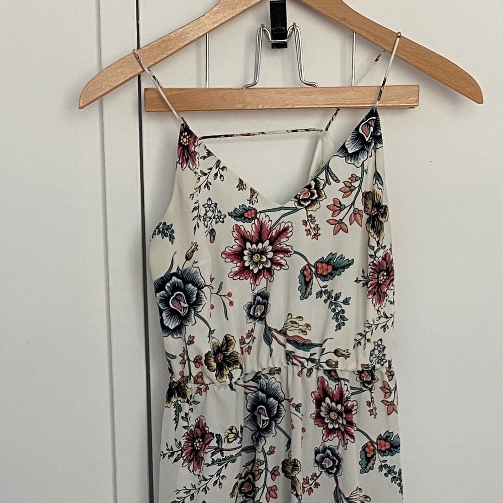 LOFT Petite Wallpaper Floral Maxi Dress - Picture 3 of 4